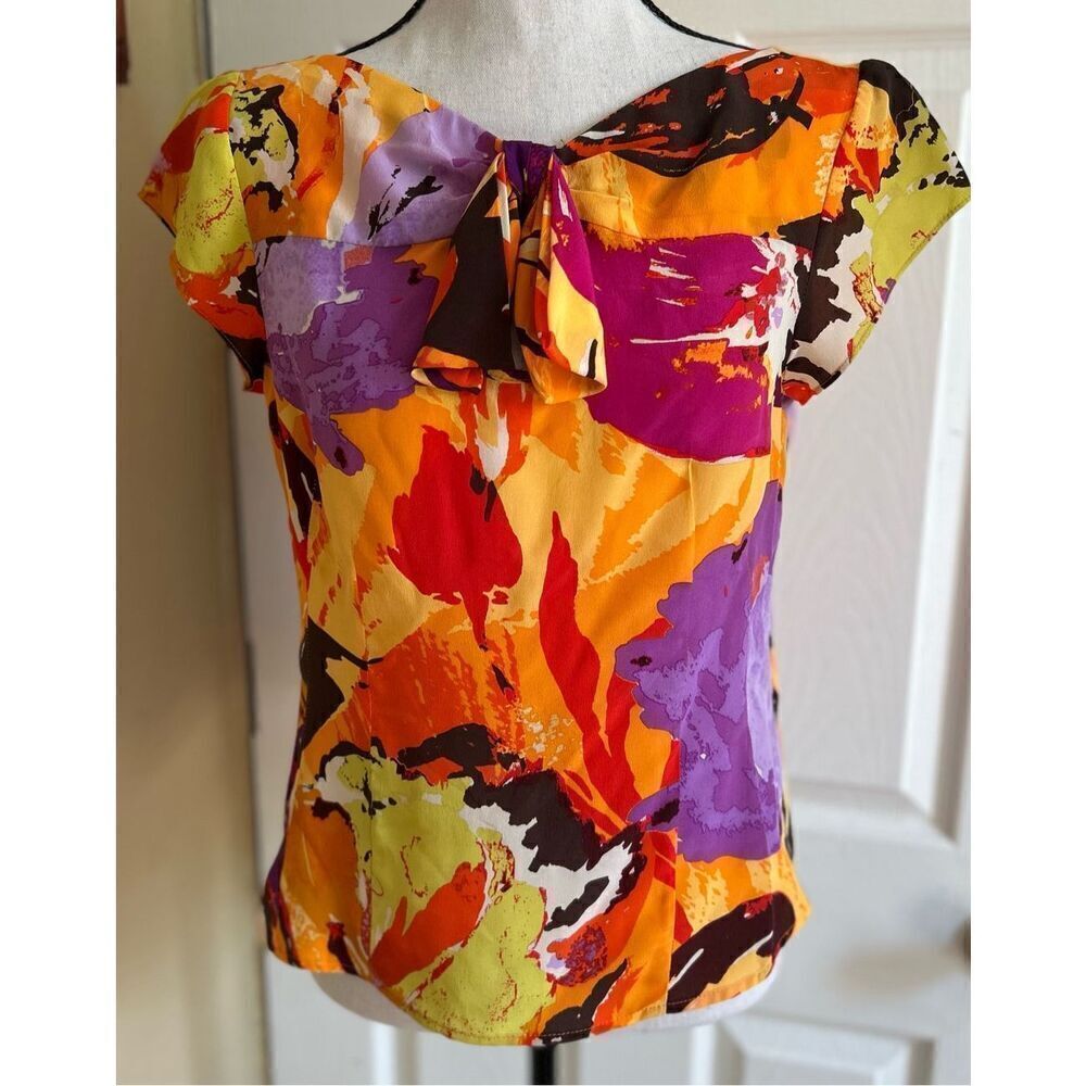 Nanette Lepore 100% Silk Blouse